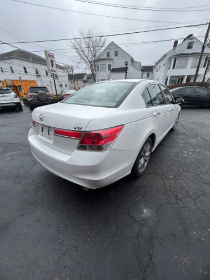 2012 Honda Accord for sale at STATION 7 MOTORS in New Bedford, MA