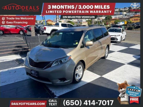 2014 Toyota Sienna for sale at AutoDeals in Daly City CA