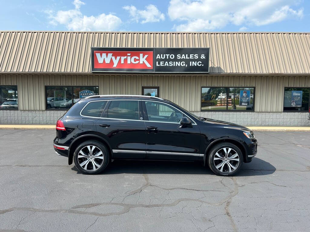 2017 Volkswagen Touareg for sale at Wyrick Auto Sales & Leasing Inc in Holland, MI