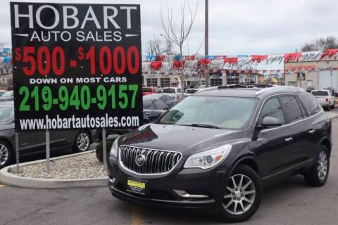 2014 Buick Enclave for sale at Hobart Auto Sales in Hobart IN
