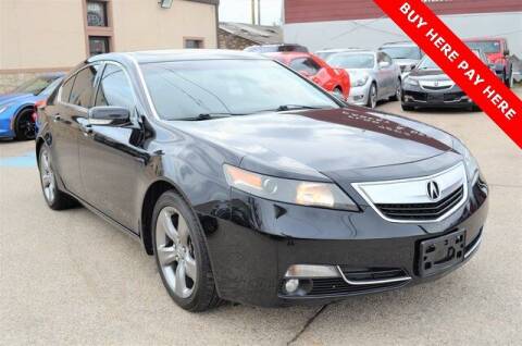2012 Acura TL for sale at LAKESIDE MOTORS, INC. in Sachse TX