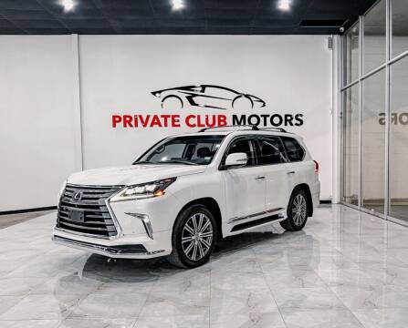 2017 Lexus LX 570 for sale at Private Club Motors in Houston TX