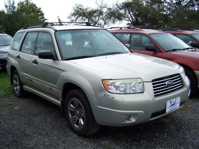 2006 Subaru Forester for sale at B & J Auto Sales in Tunnelton WV