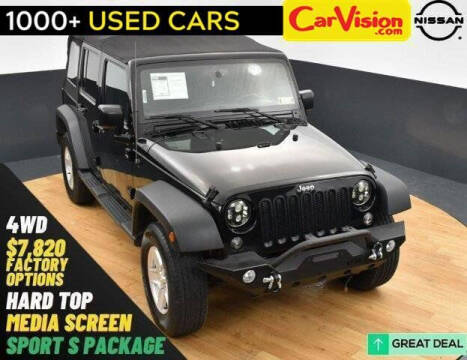 2015 Jeep Wrangler Unlimited for sale at Car Vision Mitsubishi Norristown in Norristown PA