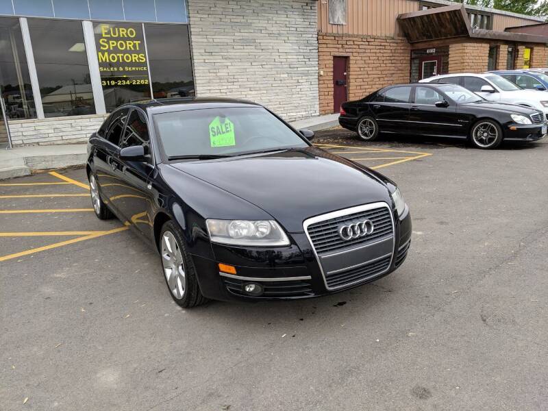 2006 Audi A6 for sale at Eurosport Motors in Evansdale IA