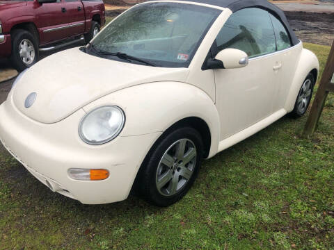 2005 Volkswagen New Beetle Convertible for sale at ABED'S AUTO SALES in Halifax VA