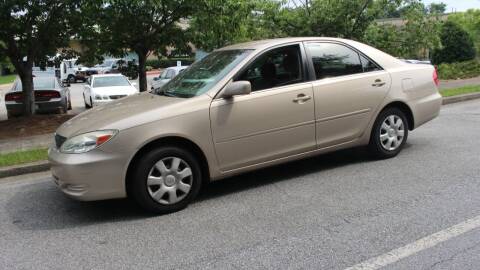 2003 Toyota Camry for sale at NORCROSS MOTORSPORTS in Norcross GA