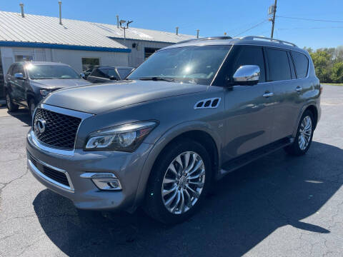 2015 Infiniti QX80 for sale at JKB Auto Sales LLC in Blue Springs MO