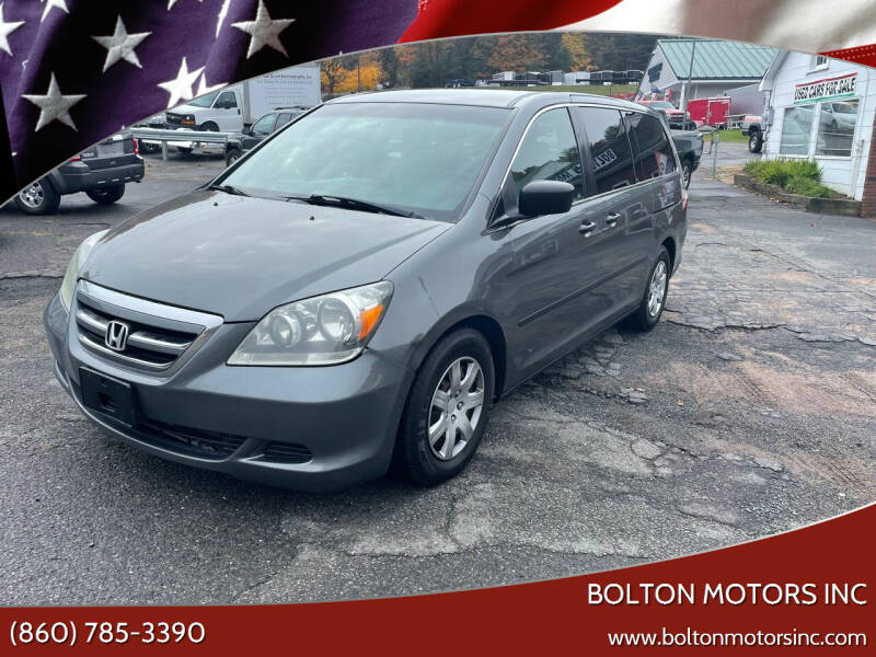 2007 Honda Odyssey for sale at BOLTON MOTORS INC in Bolton CT