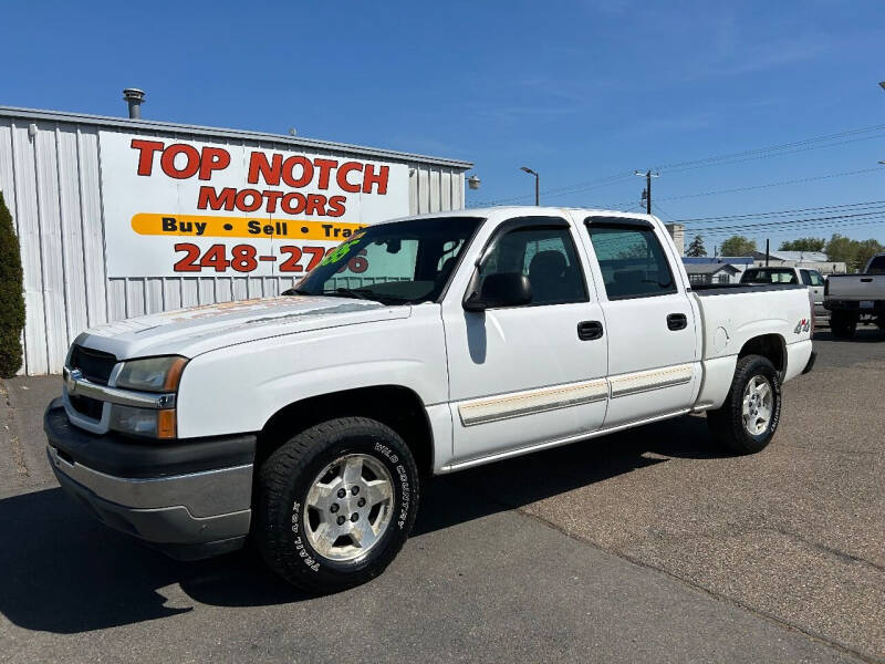 2005 Chevrolet Silverado 1500 for sale at Top Notch Motors in Yakima WA