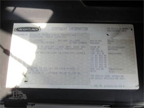 2014 Freightliner Cascadia