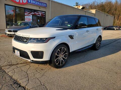 2021 Land Rover Range Rover Sport for sale at Auto Wholesalers Of Hooksett in Hooksett NH