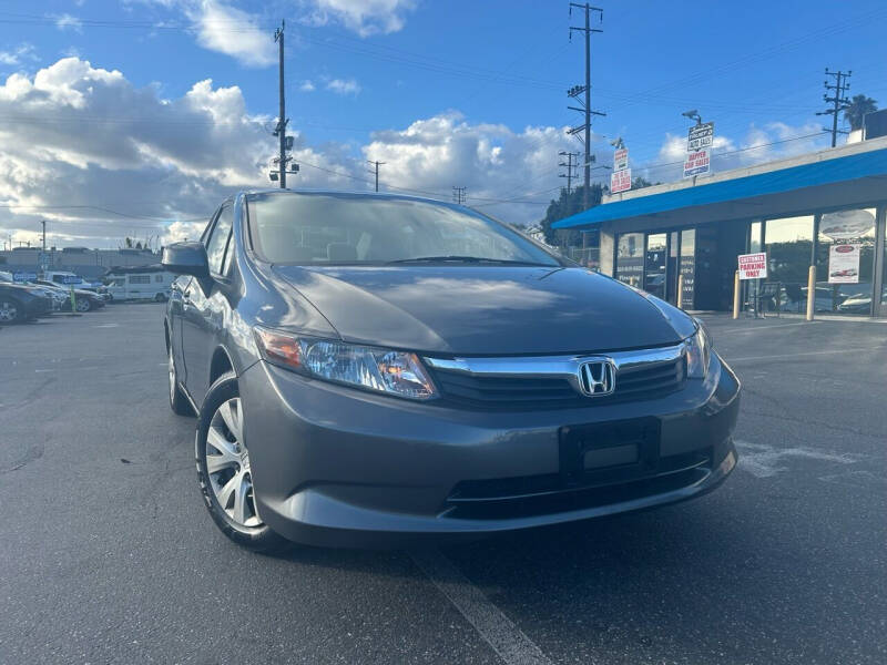 2012 Honda Civic for sale at Trust D Auto Sales in Los Angeles CA