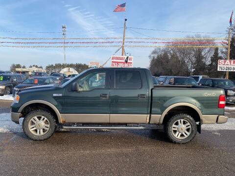 2005 Ford F-150 for sale at Affordable 4 All Auto Sales in Elk River MN