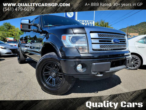 2014 Ford F-150 for sale at Quality Cars in Grants Pass OR