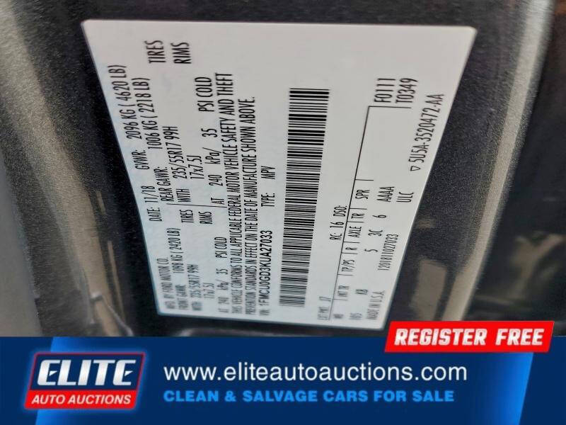 2019 Ford Escape SE