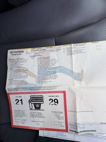 2007 Toyota Camry Solara SLE V6