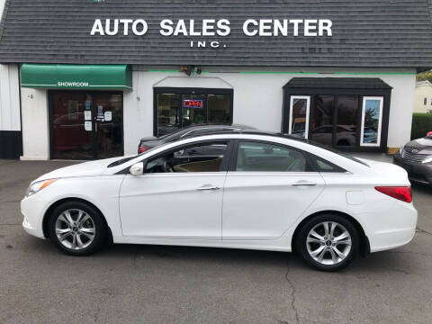 2013 Hyundai Sonata for sale at Auto Sales Center Inc in Holyoke MA