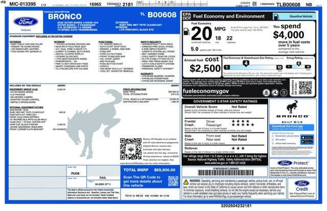 2026 Ford Bronco Outer Banks
