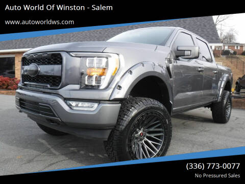 2021 Ford F-150 for sale at Auto World Of Winston - Salem in Winston Salem NC