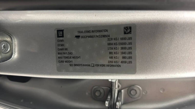2019 Chevrolet Silverado 1500