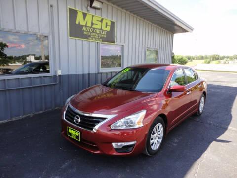 2015 Nissan Altima for sale at Moss Service Center-MSC Auto Outlet in West Union IA