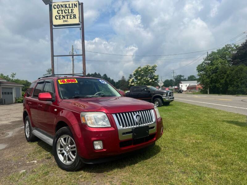 2009 Mercury Mariner for sale at Conklin Cycle Center in Binghamton NY