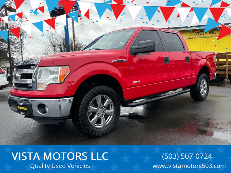 2014 Ford F-150 for sale at VISTA MOTORS LLC in Salem OR