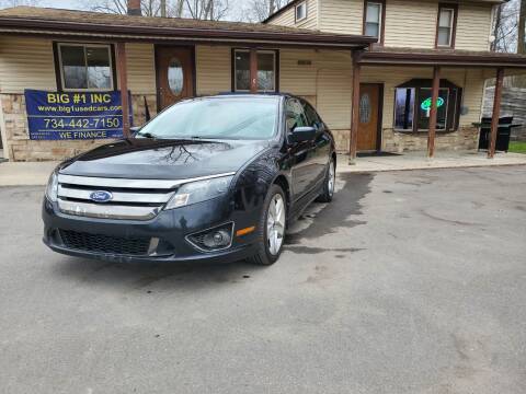 2011 Ford Fusion for sale at BIG #1 INC in Brownstown MI