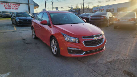 2016 Chevrolet Cruze Limited for sale at Green Ride Inc in Nashville TN