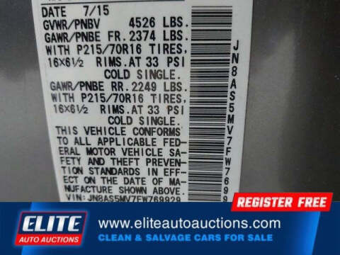 2015 Nissan Rogue Select S