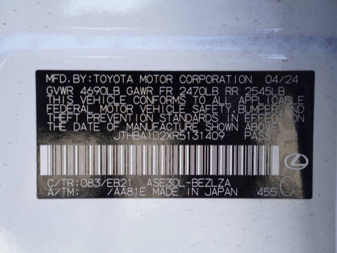 2024 Lexus IS 300 F SPORT Design