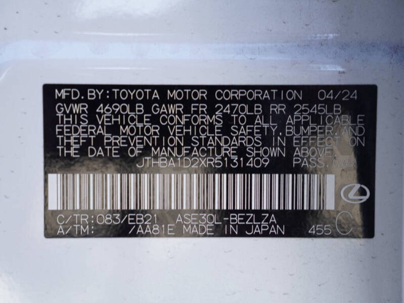 2024 Lexus IS 300 F SPORT Design