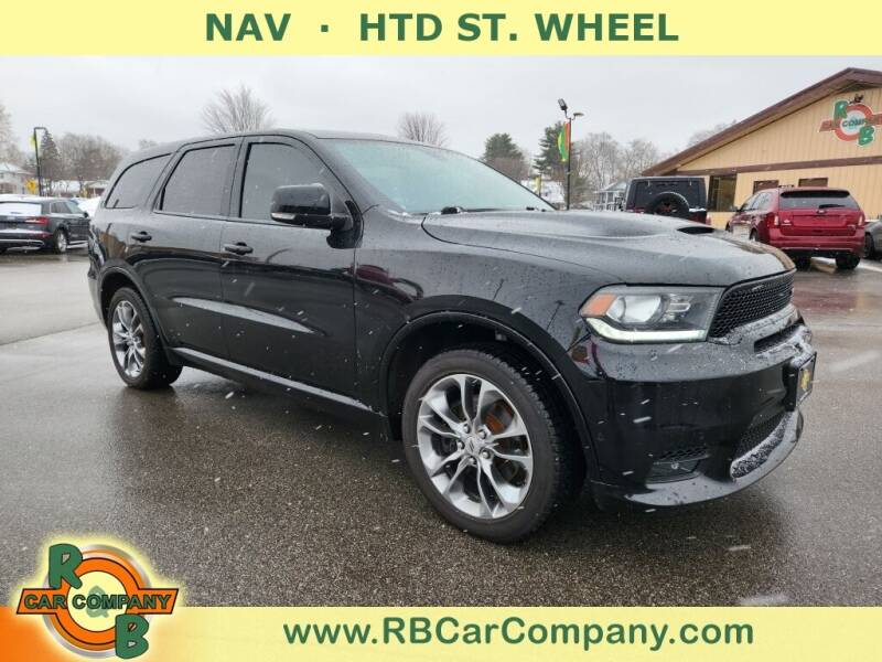 2019 Dodge Durango for sale at R & B CAR CO - R&B CAR COMPANY in Columbia City IN