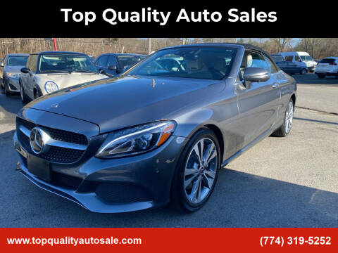 2018 Mercedes-Benz C-Class for sale at Top Quality Auto Sales in Westport MA