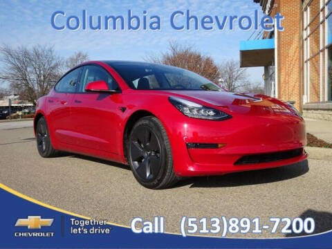 2022 Tesla Model 3 for sale at COLUMBIA CHEVROLET in Cincinnati OH