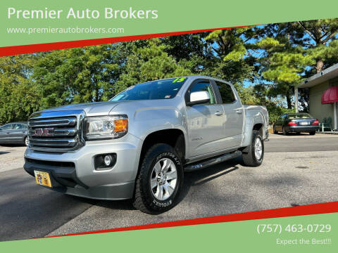 2015 GMC Canyon for sale at Premier Auto Brokers in Virginia Beach VA