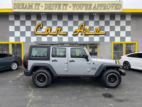 2014 Jeep Wrangler Unlimited for sale at Car Ave in Fresno CA
