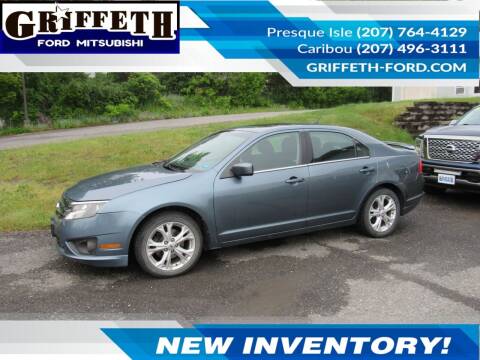 2012 Ford Fusion for sale at Griffeth Mitsubishi - Pre-owned in Caribou ME