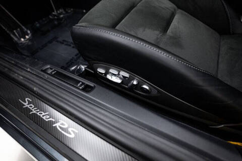 2025 Porsche 718 Boxster Spyder RS