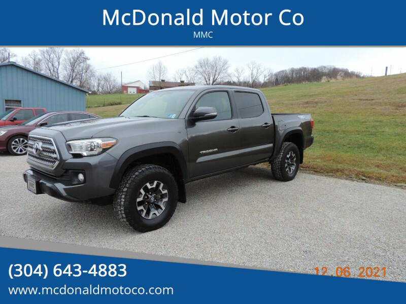 2017 Toyota Tacoma for sale at McDonald Motor Co in Harrisville WV