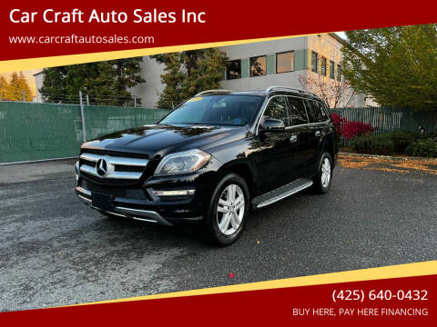 2014 Mercedes-Benz GL-Class for sale at Car Craft Auto Sales Inc in Lynnwood WA