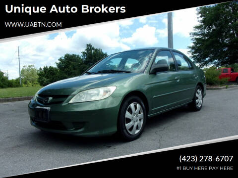 2004 Honda Civic for sale at Unique Auto Brokers in Kingsport TN