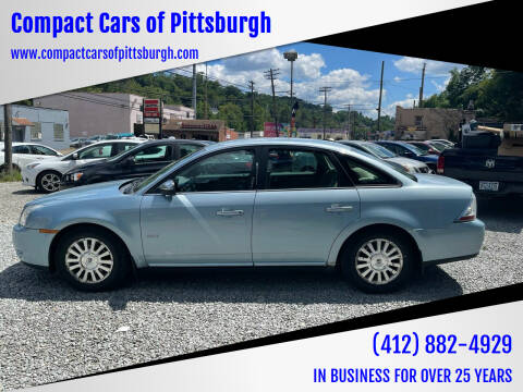 2008 Mercury Sable for sale at Compact Cars of Pittsburgh in Pittsburgh PA