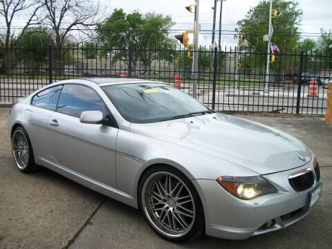2005 BMW 6 Series for sale at THOM'S MOTORS in Houston TX