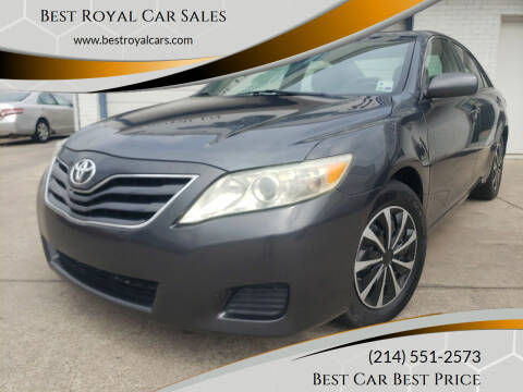 2011 Toyota Camry for sale at Best Royal Car Sales in Dallas TX