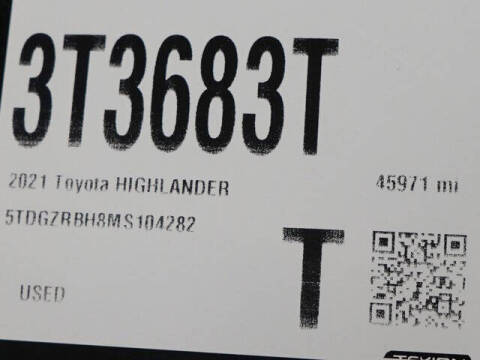 2021 Toyota Highlander XLE