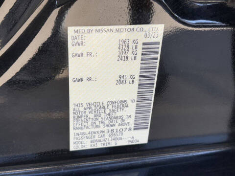 2023 Nissan Altima 2.5 SV