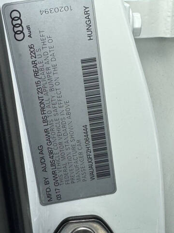 2017 Audi A3 2.0T Premium