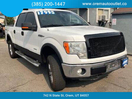 2012 Ford F-150 for sale at Orem Auto Outlet in Orem UT